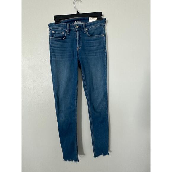 Rag & Bone Cate Cate Mid-Rise Ankle Skinny Jean sz 26 - Picture 2 of 7